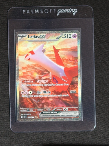 2024 Pokemon SV08 Surging Sparks #239 Latias EX — front