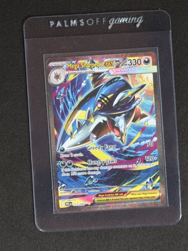 2025 Pokémon Mega Sharpedo EX #127/094 — front