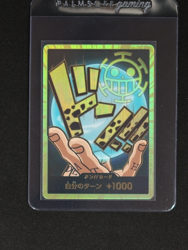 2024 One Piece Card Game PRB-01 Trafalgar Law DON!! Card — front