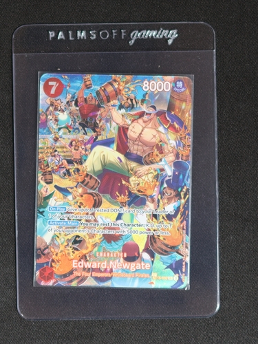 2025 One Piece ST15-002 Edward Newgate SP Alternate Art Royal Blood — front