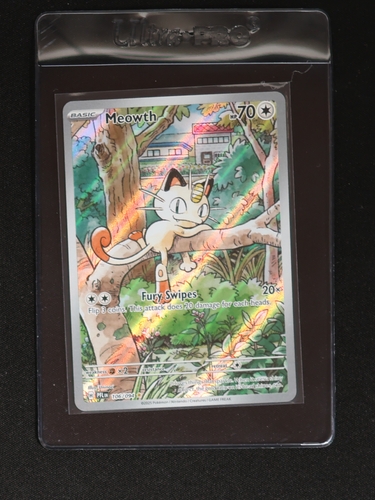 2023 Pokémon TCG Phantasmal Flames #106 Meowth — front