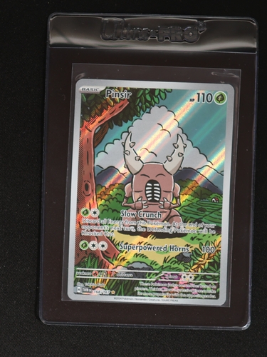 2024 Pokémon TWM #168 Pinsir Illustration Rare Twilight Masquerade — front