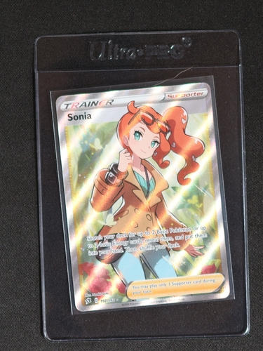 2020 Pokémon Sword & Shield Rebel Clash #192 Sonia — front