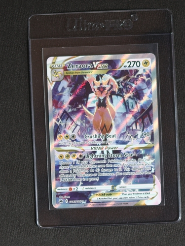 2023 Pokemon Sword & Shield Crown Zenith #GG43 Zeraora VSTAR — front