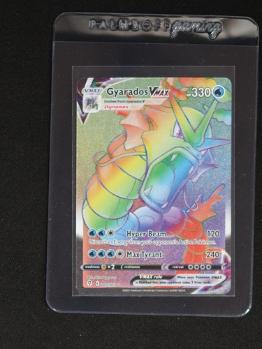 2021 Pokémon SWSH #207 Gyarados VMAX — front