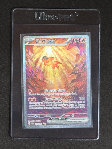 2023 Pokemon Paldea Evolved #259 Chi-Yu EX Special Illustration Rare — front