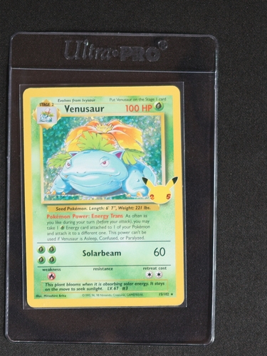 1999 Pokémon #15 Venusaur — front