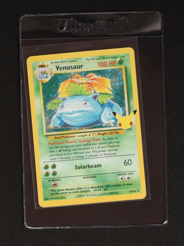 2021 Pokémon Celebrations #15 Venusaur — front