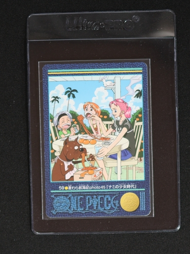 2000 One Piece Visual Adventure #59 Nami Nojiko — front