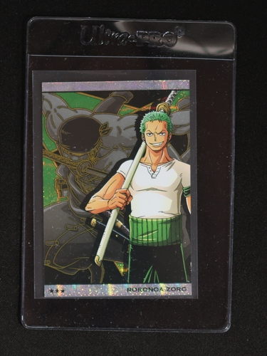 2021 One Piece Wafer Card No.10-02 Roronoa Zoro — front