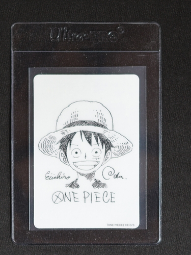 2022 Natsucomi ONE PIECE DE 0/5 Monkey D. Luffy — front