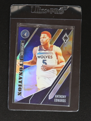 2023-24 Panini Phoenix #12 Anthony Edwards Operation Detonation — front