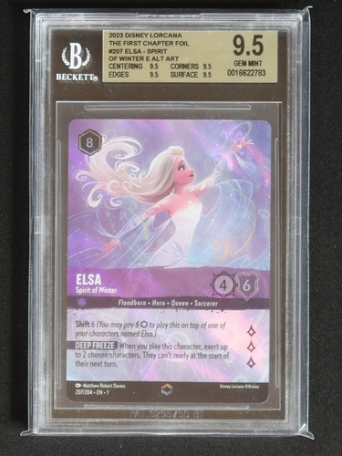 2023 Disney Lorcana The First Chapter #207 Elsa - Spirit of Winter — front