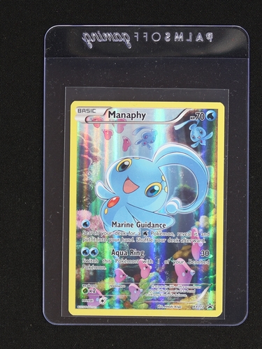 2014 Pokémon XY Black Star Promo #XY113 Manaphy — front