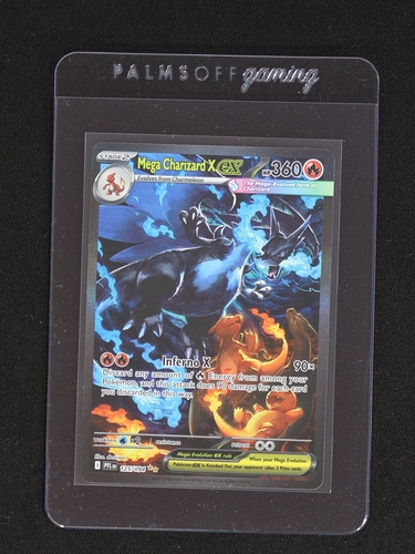 2025 Pokémon #125 Mega Charizard X EX — front