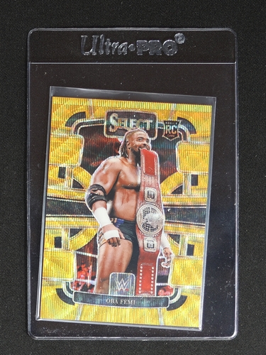 2024 Panini Select WWE #38 Oba Femi — front