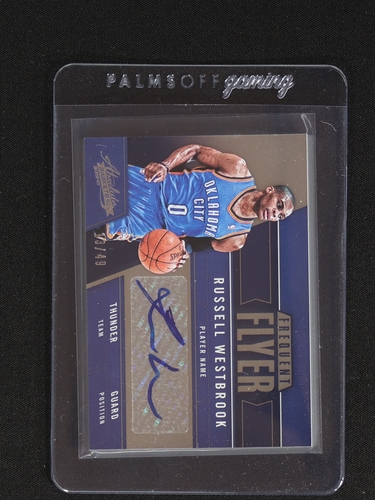 2012-13 Panini Absolute Frequent Flyer #12 Russell Westbrook — front