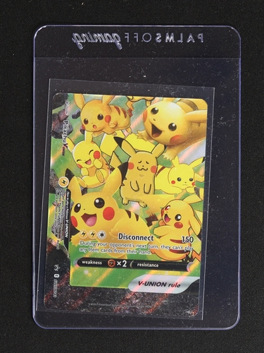 2021 Pokémon Celebrations #141 Pikachu V-Union — front