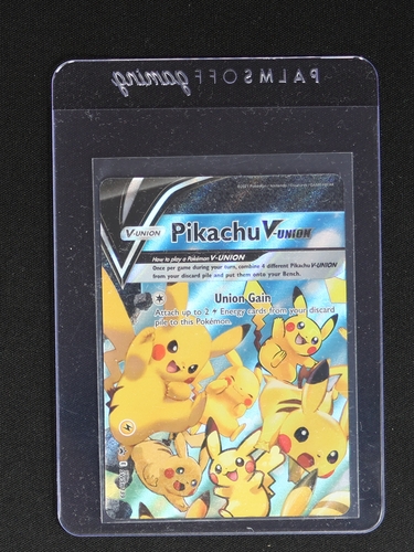 2021 Pokémon SWSH Black Star Promo #139 Pikachu V-Union — front