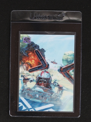 2025 Topps Chrome Star Wars Galaxy #36 Podracing Anakin Skywalker — front