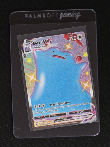2021 Pokémon TCG Shining Fates #SV119 Ditto VMAX — front