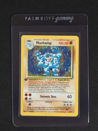 1999 Pokémon #8 Machamp — front