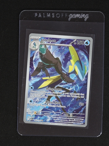 2022 Pokemon TCG Mega Evolution #142 Inteleon Illustration Rare — front