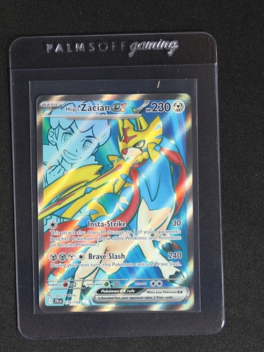 2025 Pokémon Journey Together #176 Hop's Zacian ex — front