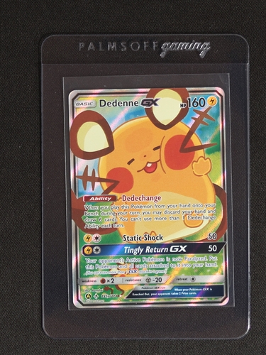 2019 Pokemon Sun & Moon Unbroken Bonds #195a Dedenne GX — front