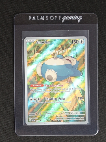 2023 Pokemon Scarlet & Violet Black Star Promo #051 Snorlax — front