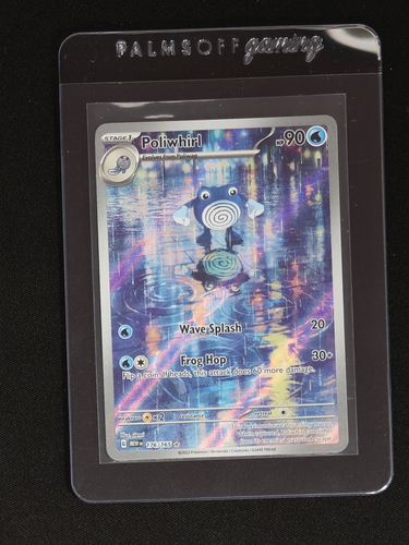2023 Pokémon Scarlet & Violet #176 Poliwhirl Illustration Rare — front