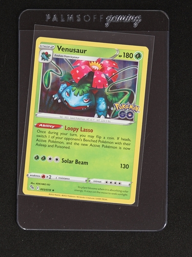 2022 Pokémon GO #003 Venusaur — front