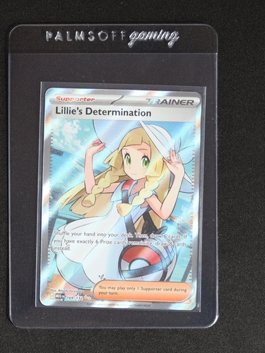 2025 Pokémon TCG Mega Evolution #169 Lillie's Determination — front