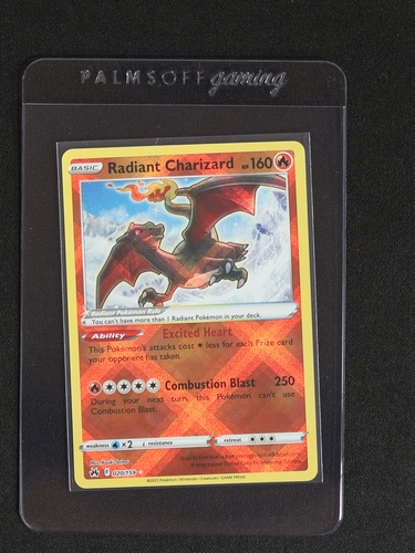 2023 Pokémon Crown Zenith #020 Radiant Charizard — front