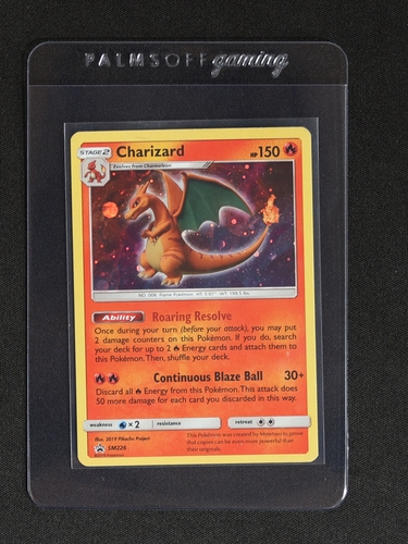 2019 Pokémon TCG SM226 Charizard Black Star Promo — front