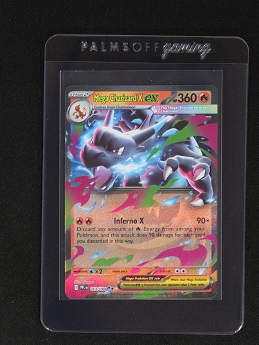 2025 Pokémon Mega Charizard X ex #013/094 — front