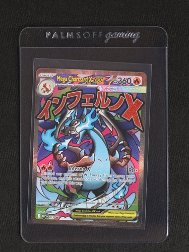 2025 Pokemon Mega Charizard X ex 023 Black Star Promo — front