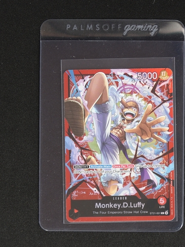 2025 One Piece TCG ST21-001 Monkey D. Luffy — front