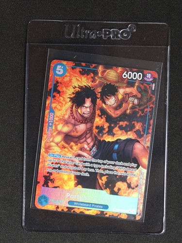 2025 One Piece OP08-052 Portgas D. Ace Treasure Rare Royal Blood — front