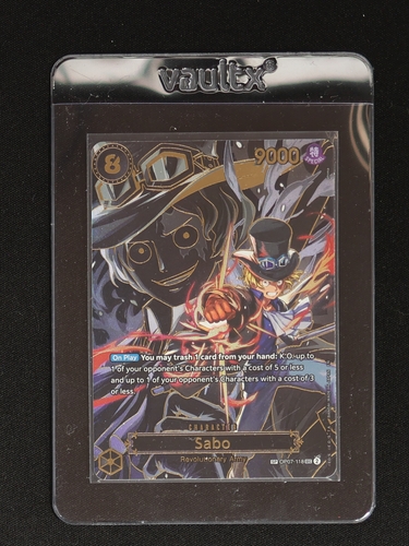 One Piece Card Game OP07-118 Sabo — front