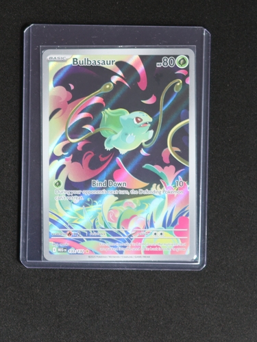 2025 Pokémon TCG #133/132 Bulbasaur Mega Evolution Stamped Promo — front