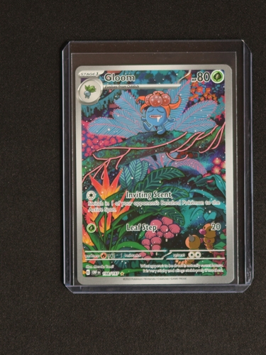 2023 Pokemon SV03: Obsidian Flames Illustration Rare #198 Gloom — front