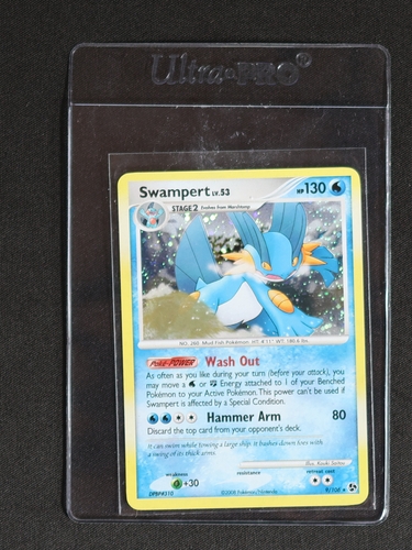 2008 Pokémon Diamond & Pearl Great Encounters #9 Swampert — front