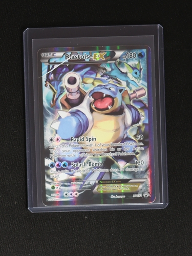 2016 Pokémon XY Black Star Promo #XY122 Blastoise EX — front