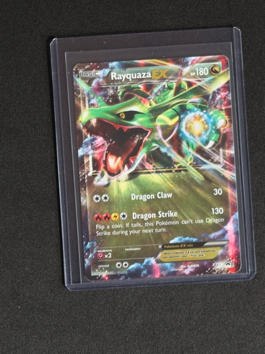 2015 Pokémon TCG Black Star Promo #XY73 Rayquaza EX — front