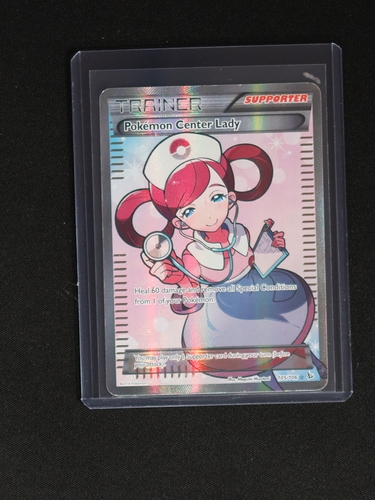 2014 Pokémon Flashfire #105 Pokemon Center Lady — front
