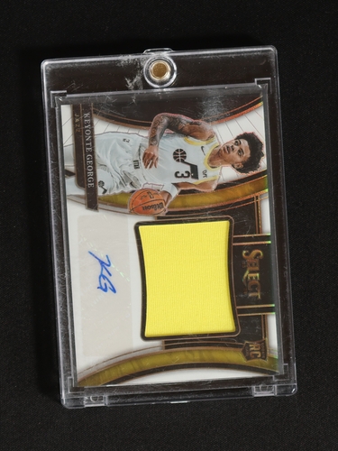 2023-24 Panini Select #JS-KIR Kyrie Irving Rookie Patch Auto — front
