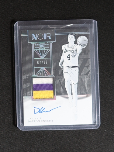 2024-25 Panini Noir #339 Dalton Knecht — front