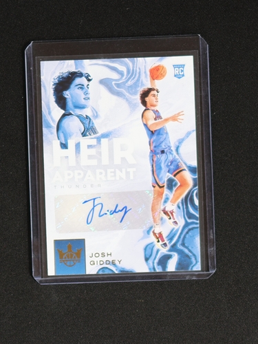 2021 Panini Court Kings #HA-JGD Josh Giddey Heir Apparent Rookie Card — front