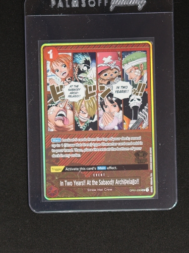2025 One Piece Card Game OP01-030 In Two Years!! At the Sabaody Archipelago!! — front